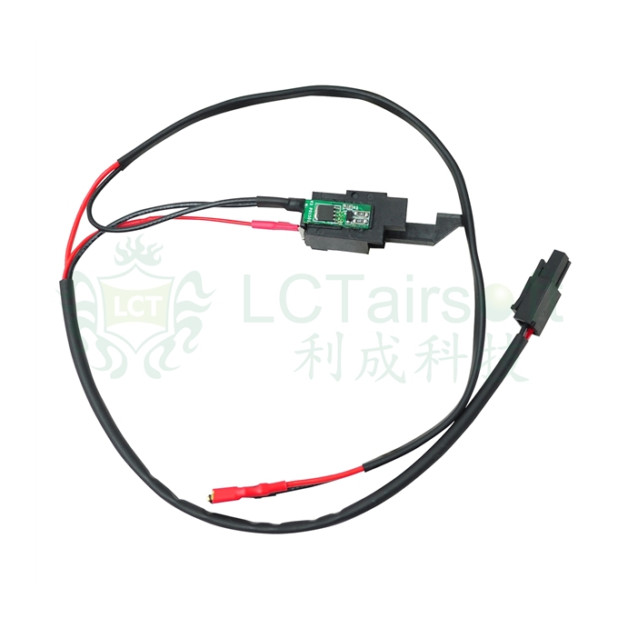 LCT kabeláž V3 nad mechabox s Mosfetem