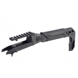 AA Folding Stock RONI Kit for AAP-01 GBB - Black