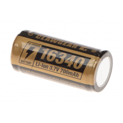 CR123A/16340 Battery 3.7V 700mAh