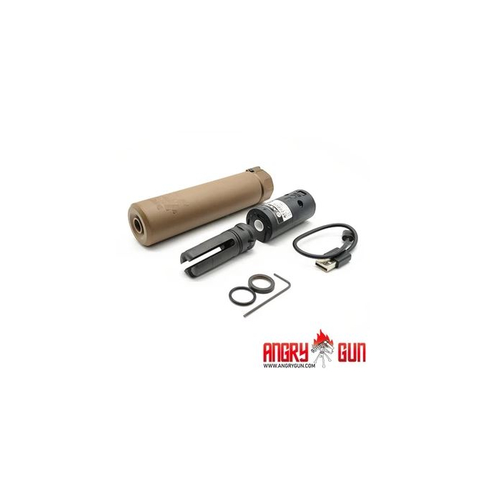 SOCOM416 TRACER QD SILENCER CCW - FDE (FULL MARKING)