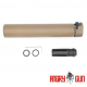 SOCOM762 DUMMY QD SILENCER CCW - FDE (FULL MARKING)