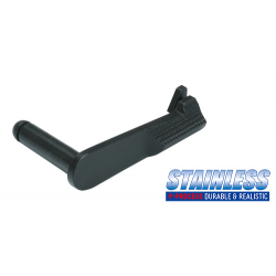 Stainless Slide Stop for MARUI M1911 (Black)