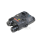 AN/PEQ15 LAB LA5-A - IR LED svítilna + IR laser, černý