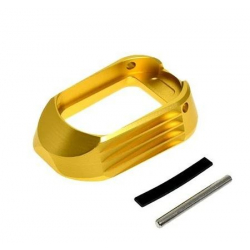 CowCow CNC Aluminum Match Grade T01 Magwell for Marui Hi-Capa Series - Gold