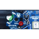 JeffTron LEVIATHAN V2 Optical (do pažby) + CNC FLAT Trigger - Červená