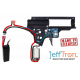 JeffTron LEVIATHAN V2 Optical (do pažby) + CNC FLAT Trigger - Červená