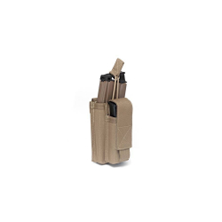 Single MOLLE Open Pouch, coyote, AR15/M4/M16+pistol
