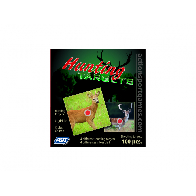 Shooting targets, Hunting targets, 14cm, 100 pcs