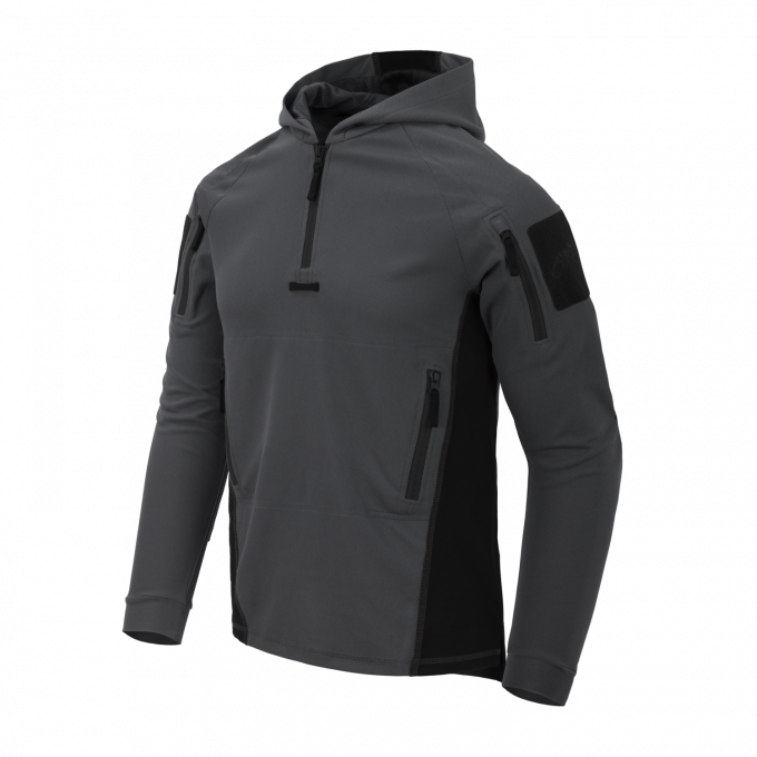 RANGE HOODIE - TopCool - Shadow Grey/černá