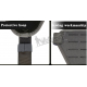 WST Laser version tactical leg wrappings - Black
