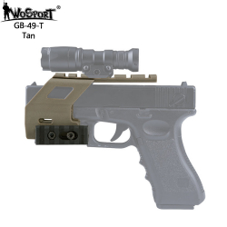 Montáž kolimátoru GB-49 s RIS pro Glock 17/18/19 - černý
