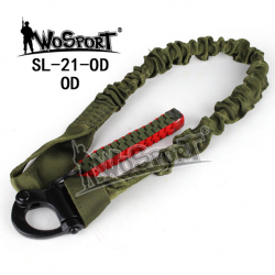 Popruh SAFETY LANYARD Deluxe, černý (kopie)