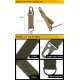 Multifunction keychain - Black