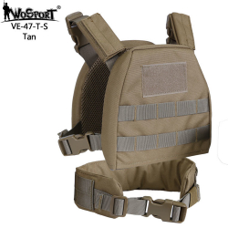 WST Child Tactical Vest - Black