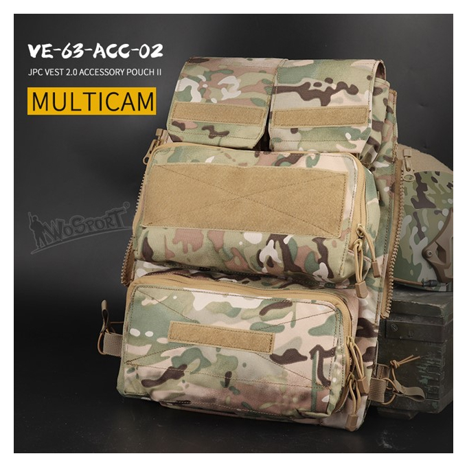 JPC vest 2.0 Accessory Bag II - Black