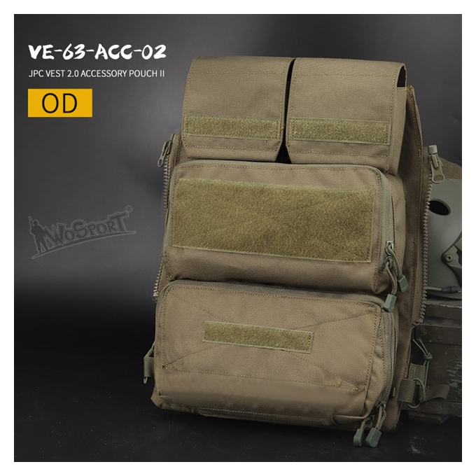 JPC vest 2.0 Accessory Bag II - Black