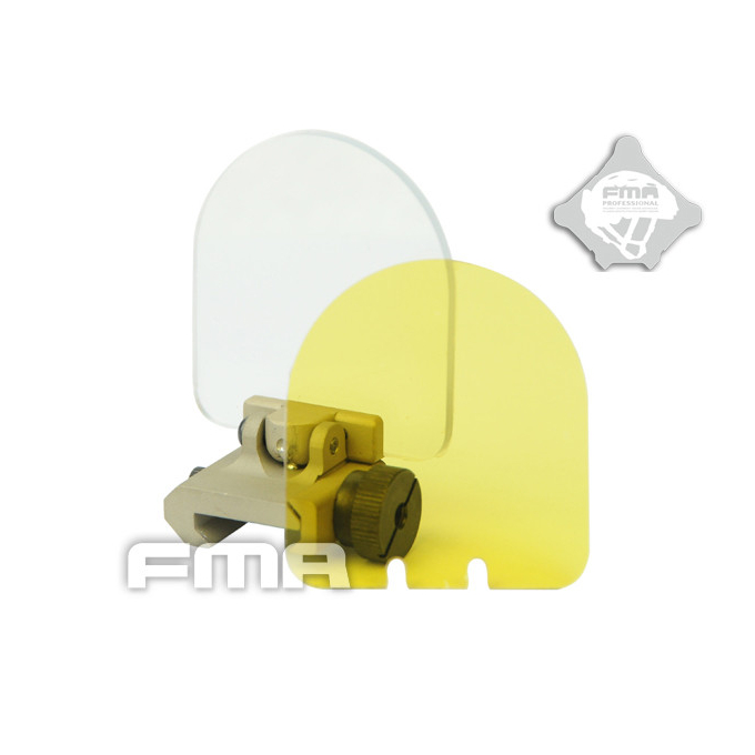 Ochranné sklíčko pro optiky a kolimátory - TAN