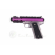WE Galaxy 1911 GBB, SILVER - PURPLE
