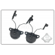Rail adapter set na Exfil helmu pro headset Peltor - černý