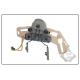 FMA EXfil Headset and Helmet Rail Adapter Set GEN1, DE