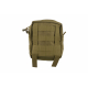 Vertikální víceúčelová Cargo kapsa Molle, zelená