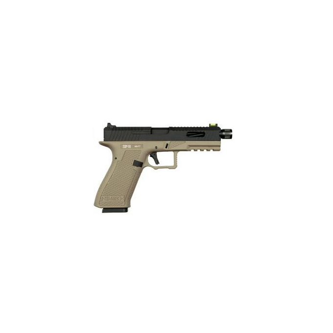 NOVRITSCH SSP18 Airsoft Pistol plynová - kovový závěr, blowback - černá