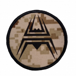 Patch ANAREUS kulatý - 7cm, AOR1
