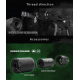 AceTech nasvetľovací tlmič RAIDER s imitáciou výšľahu (BLASTER M) - Čierná