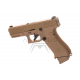 Glock 19X CO2 - kovový závěr, blowback - pískový (Glock Licensed)