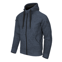 Covert Tactical Hoodie (FullZip)® - Melange Blue