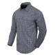 Košile COVERT dlouhý rukáv - Phantom Grey Checkered