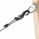 Nastavitelný gumicuk s karabinou KNOTBONE™ 15-66cm, šedý