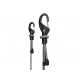 Nastavitelný gumicuk s karabinou KNOTBONE™ 15-66cm, šedý