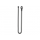 GEAR TIE® LOOPABLE™ TWIST TIE, black - length 12"