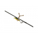 GEAR TIE® REUSABLE RUBBER TWIST TIE™ (2pcs), coyote - length 6"
