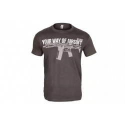 Triko Specna Arms Your Way of Airsoft 04, šedo-bílé