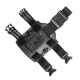 Novritsch stehenná platforma DROP LEG pre holster - Čierna