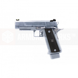 EMG / Salient Arms International DS 2011 Hi-Capa 4.3, celokov, blowback - stříbrná