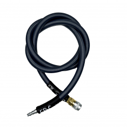 Hadice HPA 100cm s opletem - černá