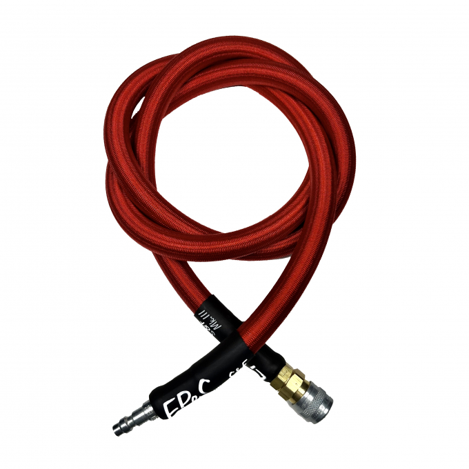 Hadice HPA 80cm s opletem - červená