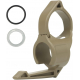 Tactical Flashlight ring 22mm - TAN