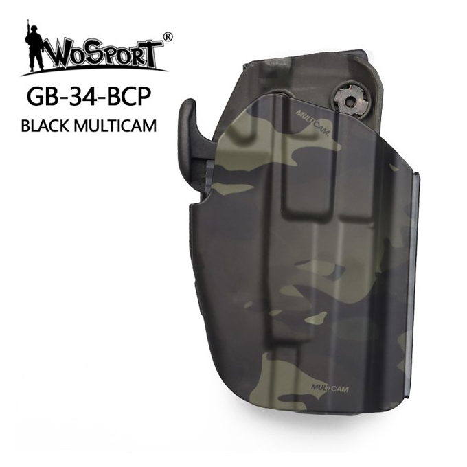 WST univerzálne púzdro GB-34 pre Compact pištole, pre pravákov - Multicam Black