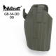 WST univerzální pouzdro GB-34 pro Compact pistole, pro praváky - Zelená