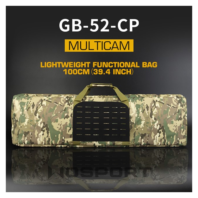 WST laser MOLLE gun bag 100cm - Black