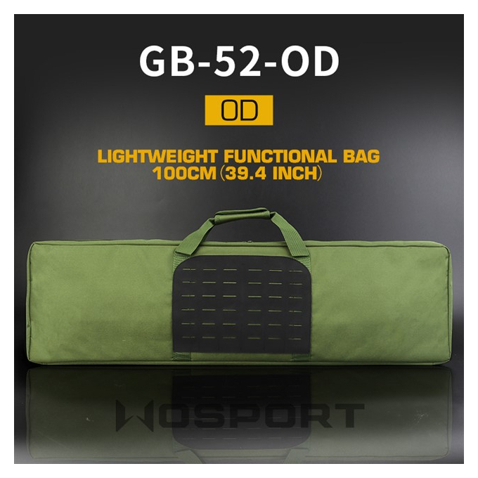 Brašna Laser Molle na zbraň - 100cm - černá