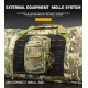 WST laser MOLLE gun bag 100cm - Black