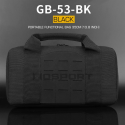 Brašna Laser Molle na pistoli - 35cm - černá