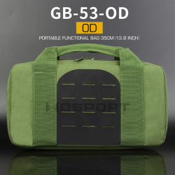 Brašna Laser Molle na pistoli - 35cm - černá