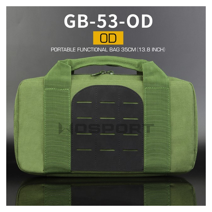Brašna Laser Molle na pistoli - 35cm - černá