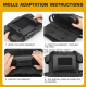 Waterproof Molle tactical gear case - Black